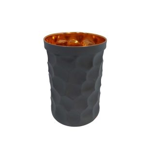 Tasse persane en cuivre – Fabriquée à la main avec anse pour boissons froides – Martelée Nimdal