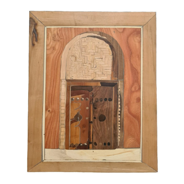 Art en Marqueterie de Bois - La Porte Artistique Perse