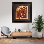 Art en Marqueterie de Bois – Le Cheval Artistique