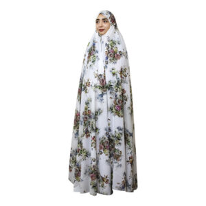 Tchador Culturel Iranien pour Femmes – Coloré, Idéal pour un Usage Quotidien et Namaz, Bouquet de Fleurs