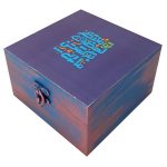Boîte en Bois pour Cadeaux – Motif Persan Inspiré Delnevis