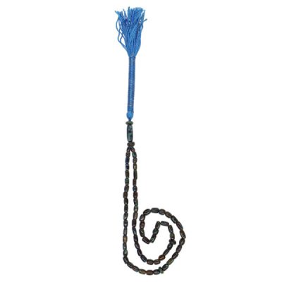 Chapelet en turquoise de Neyshabur : 66 perles de prière artisanales