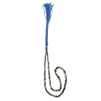 Chapelet en turquoise de Neyshabur : 66 perles de prière artisanales Dara