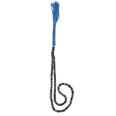 Chapelet en turquoise de Neyshabur : 66 perles de prière artisanales Diba