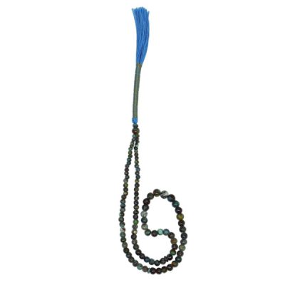 Chapelet en turquoise de Neyshabur : 101 perles de prière artisanales Hamta