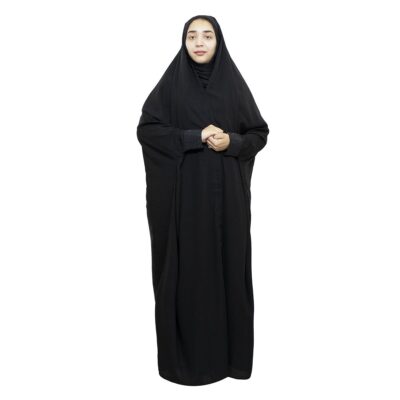 Tchador noir islamique arabe Hijab pour femmes et prière – Yaman