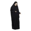 Tchador noir islamique arabe Hijab pour femmes et prière - Yaman