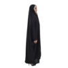 Tchador noir islamique arabe Hijab pour femmes et prière - Mohseni
