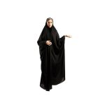 Tchador noir islamique arabe Hijab pour femmes et prière – Rina