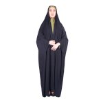 Tchador noir islamique arabe Hijab pour femmes et prière – Zahra