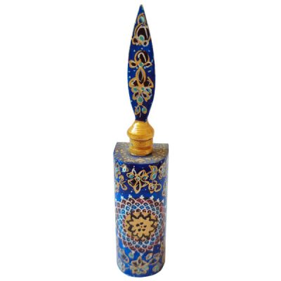 Porte-Khol Persan en Os de Chameau Bleu