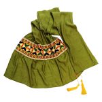 Châle Baloutche Brodé pour Femme Vert
