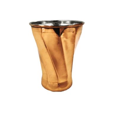Tasse persane en cuivre – Fabriquée à la main avec anse pour boissons froides – Martelée Ayne