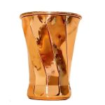 Tasse persane en cuivre – Fabriquée à la main avec anse pour boissons froides – Martelée Nano
