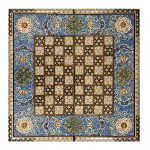 Plateau d’Échecs en Marqueterie en Bois Persan Modèle Dorsa