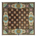 Plateau d’Échecs Khatamkari Persan Modèle Pardaz