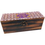 Boîte en Bois pour Cadeaux – Motif Persan Inspiré