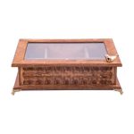 Boîte organisatrice en bois pour sachets de thé avec tiroirs Diba