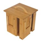 Boîte organisatrice en bois pour sachets de thé Zhav