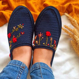 Chaussures Giveh – Chaussures traditionnelles perses respirantes faites à la main Modèle Monir