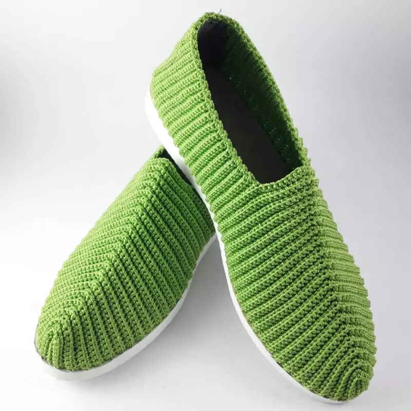 Chaussures Giveh - Chaussures traditionnelles perses respirantes faites à la main Modèle Vert