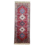 Tapis tribaux persans runner noué à la main modèle Ghashghaei