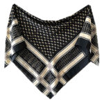 Black Arabic Scarf for Women – Model Atlas