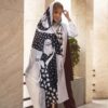 Châle Imprimé pour Femme Artistique & Léger Ehraban