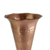 Vase décoratif persan en cuivre martelé fait main Cone