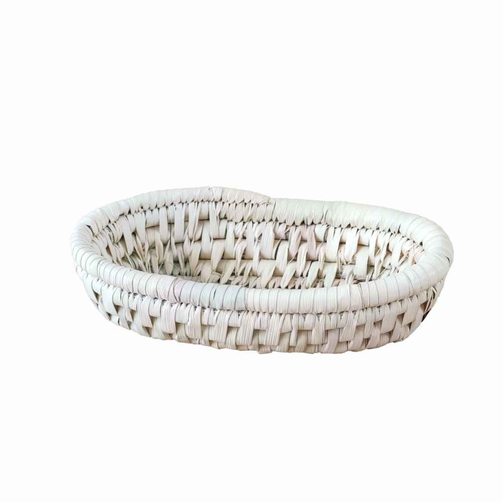 Panier en feuille de palmier tissé à la main persan modèle Najmeh