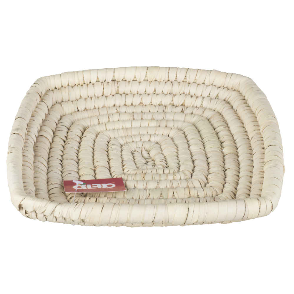 Panier en feuille de palmier tissé à la main persan modèle Tanaz