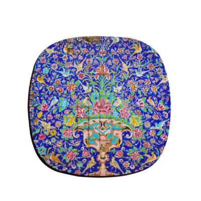 Ensemble de Dessous de Verre avec Motif Artistique d’Inspiration Persane Sonati