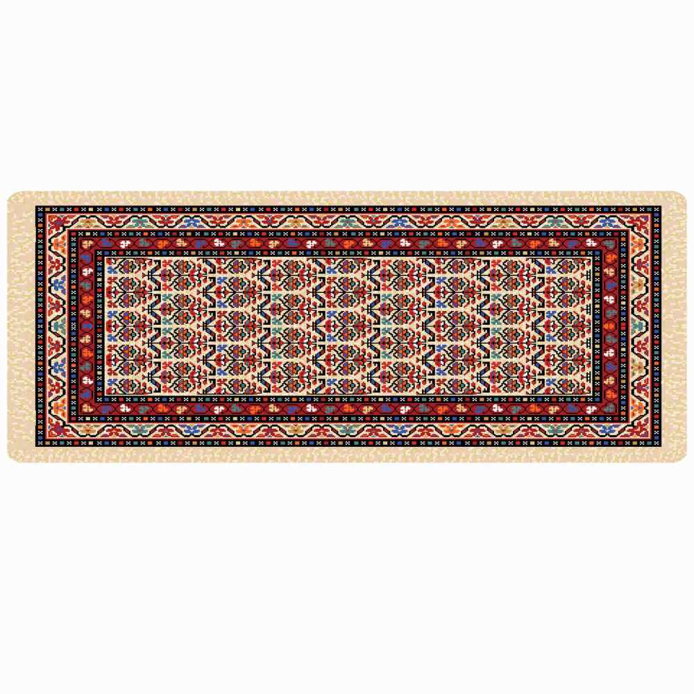 Indoor Doormat for Home Decor – Non-Slip Persian-Inspired Roya