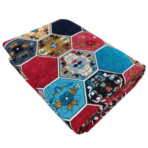 Grand tapis de sol intérieur de style bohème persan Kandovan