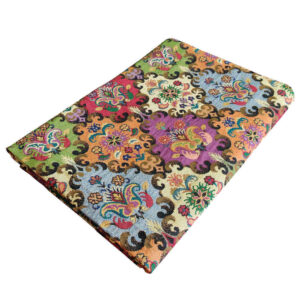 Grand tapis de sol intérieur de style bohème persan Kolbeh
