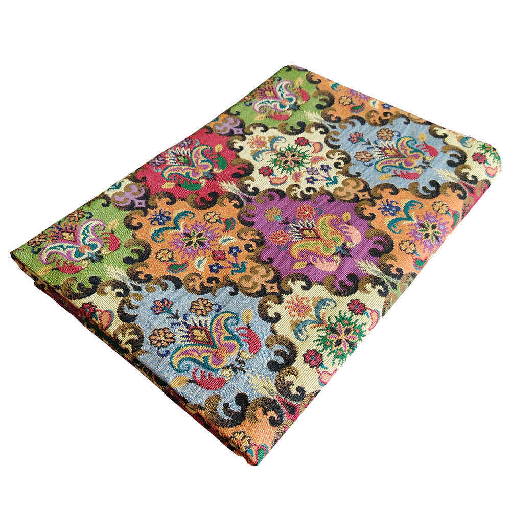 Grand tapis de sol intérieur de style bohème persan Kolbeh