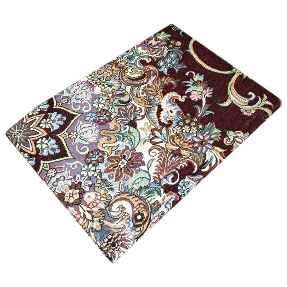 Grand tapis de sol intérieur de style bohème persan Makhmal