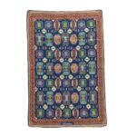 Grand tapis de sol intérieur de style bohème persan Mohsen