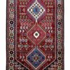 Tapis persan tribal runner noué à la main modèle Arsalan