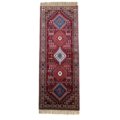 Tapis persan tribal runner noué à la main modèle Arsalan