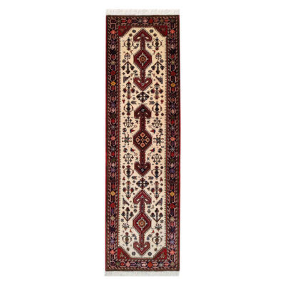 Tapis persan tribal runner noué à la main modèle Ilia