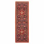 Tapis persan runner noué à la main modèle Sahra Qom