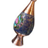 Vase en cuivre décoratif peint à la main avec émail Minakari persan Fariba
