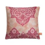Housse de coussin en velours persan – Design Rose (Set de 2)