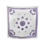 Persian Silk Scarf for Women – Luxe and Vibrant Banafshe Design