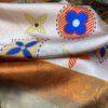 Persian Silk Scarf for Women - Luxe and Vibrant Shahnameh Design