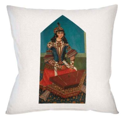 Housse de coussin en velours persan – Design Leyli (Set de 2)