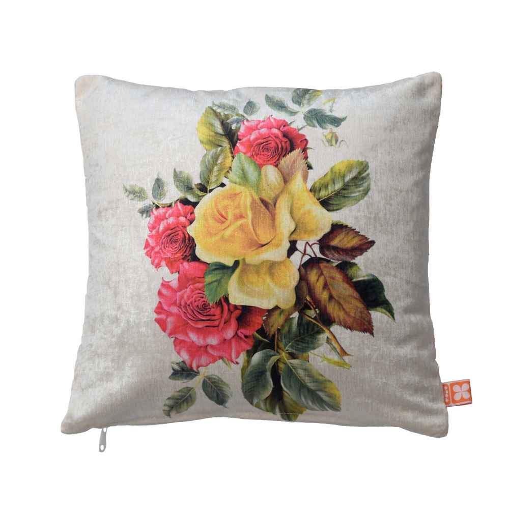 Housse de coussin en velours persan - Design Simorgh (Set de 2)