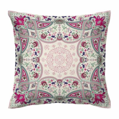 Housse de coussin en velours persan – Design Bigharar (Set de 2)