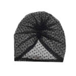 Black Head Scarf Turban Model GF